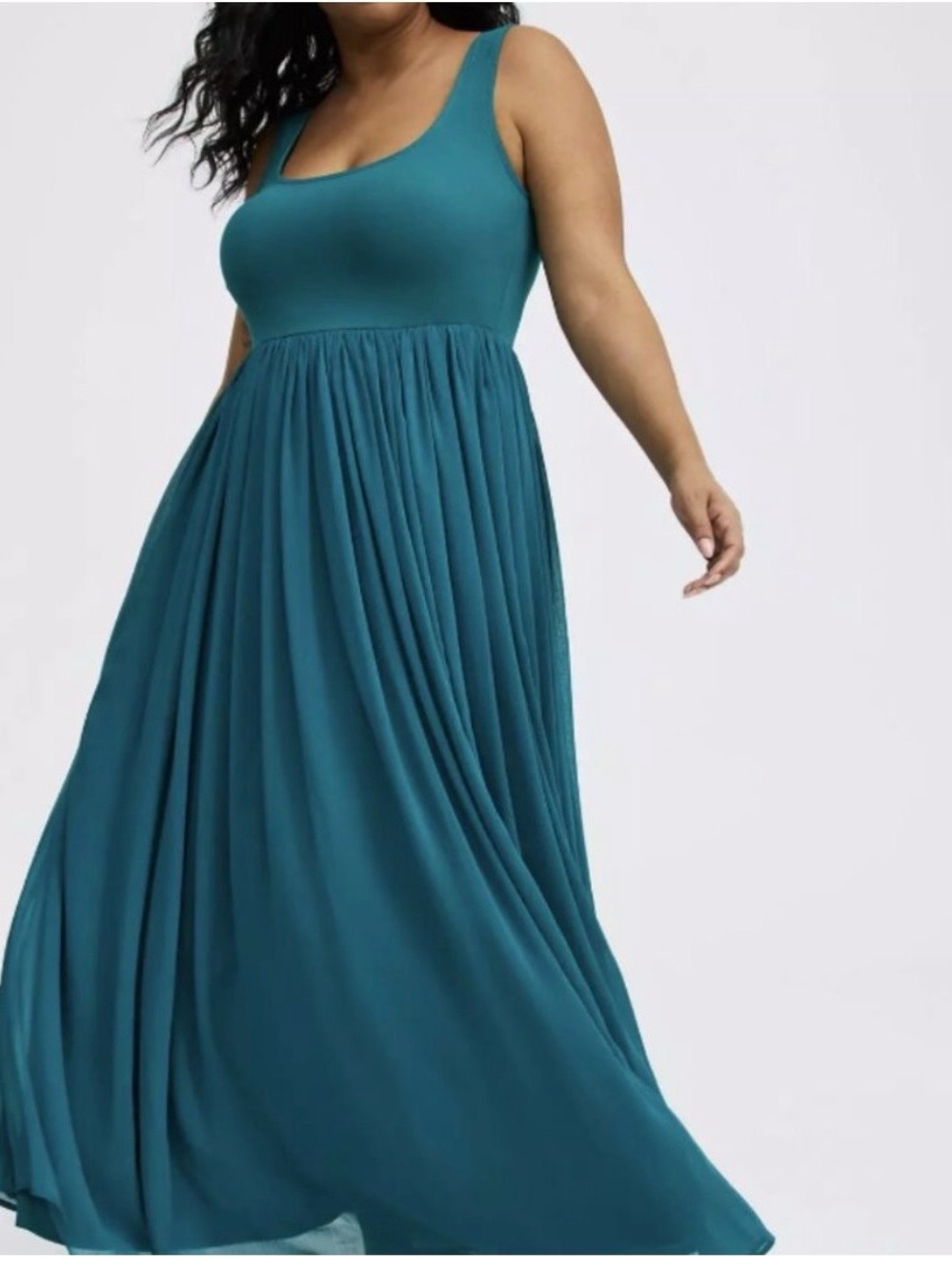 TORRID Maxi scoop everglade Dress - Picture 2 of 11
